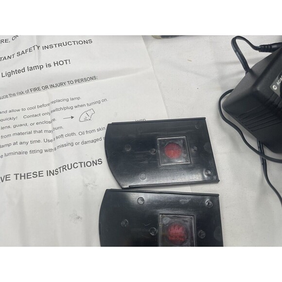 SPOOKY SHADOWS Image Projection Light HALLOWEEN 3 Color Slides - Picture 4 of 16